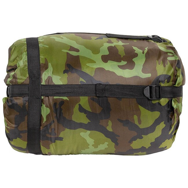 Fox Outdoor Múmiový spací vak, 2-vrstvová výplň, M 95 CZ camo