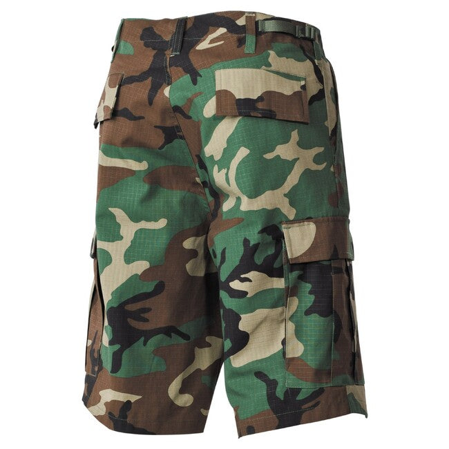 MFH BDU Shorts Rip-Stop, Woodland