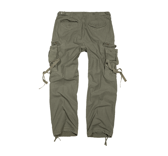 Brandit Vintage M65 Trousers, Olive