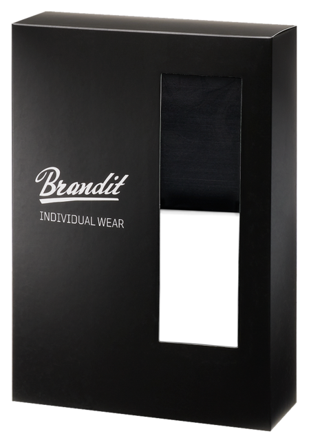 Brandit Boxers with Logo 2-pack, White-Black