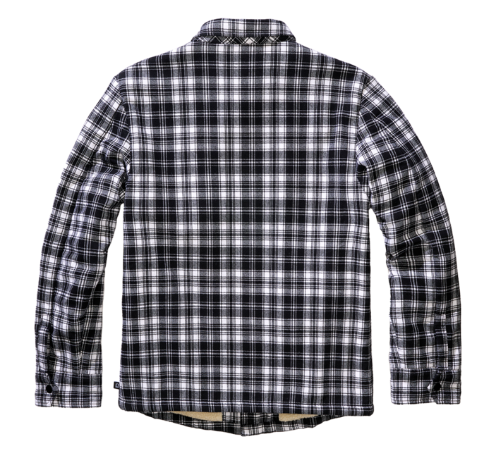 Brandit Classic Sherpa Jacket, White-Black