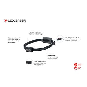 LEDLENSER čelovka NEO3 čIERNO-MODRÁ