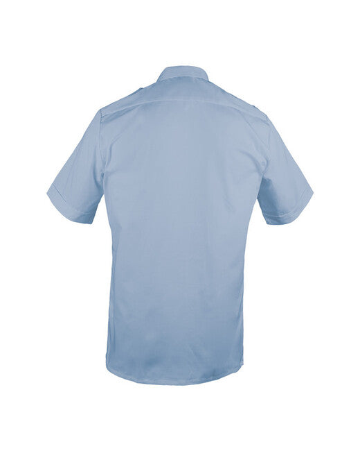 Mil-Tec Service Shirt Short Sleeve, Light Blue