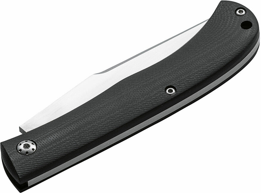 BÖKER Slack Pocket Knife, Black, G10, 8.2 cm