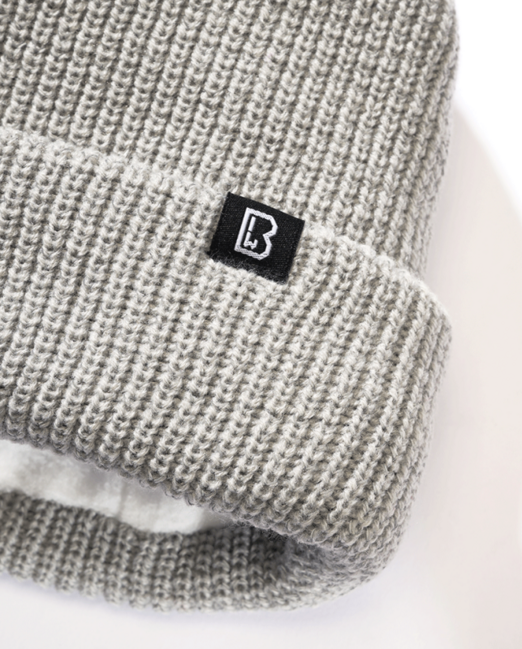 Brandit Reflective Winter Beanie, Grey