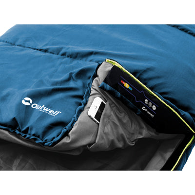 Outwell Campion Sleeping Bag, Blue