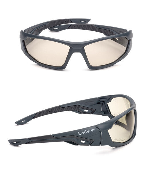 Bollé Mercuro CSP Tactical Glasses, Grey/Black