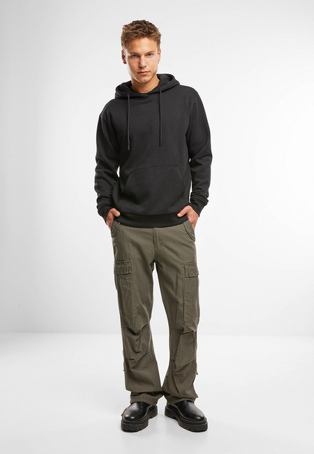 Brandit Men's Tom Sweathoody Hoodie, Black