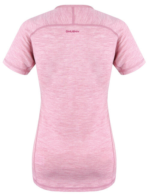 HUSKY MERSA termoperilo Merino majica Kr, faded rožnata