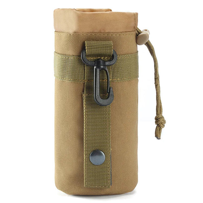 Dragowa Tactical Water Bottle Cover, Black