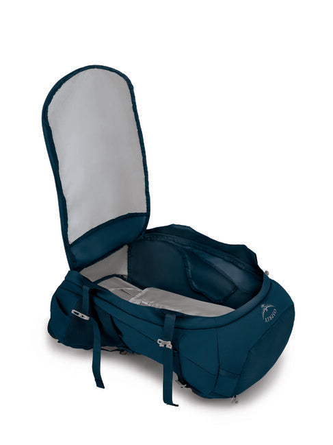 Osprey Fairview Trek 50 Travel Backpack, Night Jungle Blue