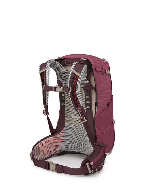 Osprey Sirrus 24 Hiking Backpack, Elderberry Purple/Chiru Tan