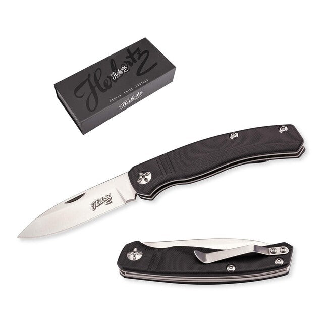 Herbertz Selektion Pocket Knife 8cm, Black G10