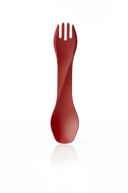 Humangear GoBites UNO Utensil Set 3pcs Red, Grey, Orange