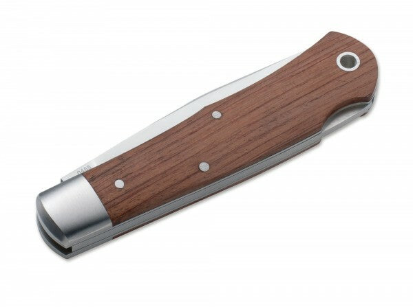 Böker Plus Lockback Bubinga Classic Folding Knife 9.2cm, Bubinga Wood