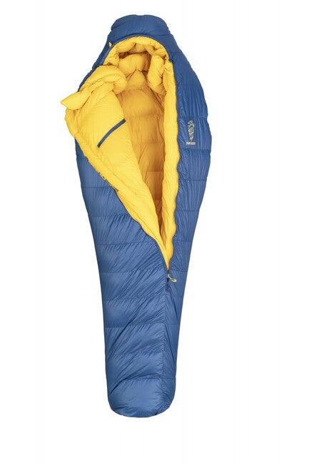 Patizon Winter Sleeping Bag G1100 S Left, Navy/Gold