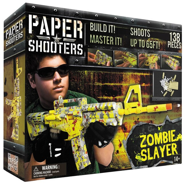 Paper Shooters Zombie Slayer Folding Weapon Set