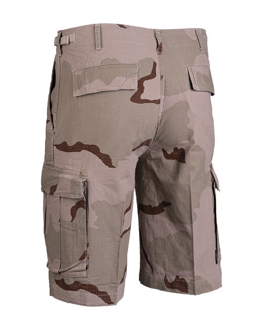 Mil-Tec US BDU Shorts Rip-Stop Pre-Washed 3-Color Desert