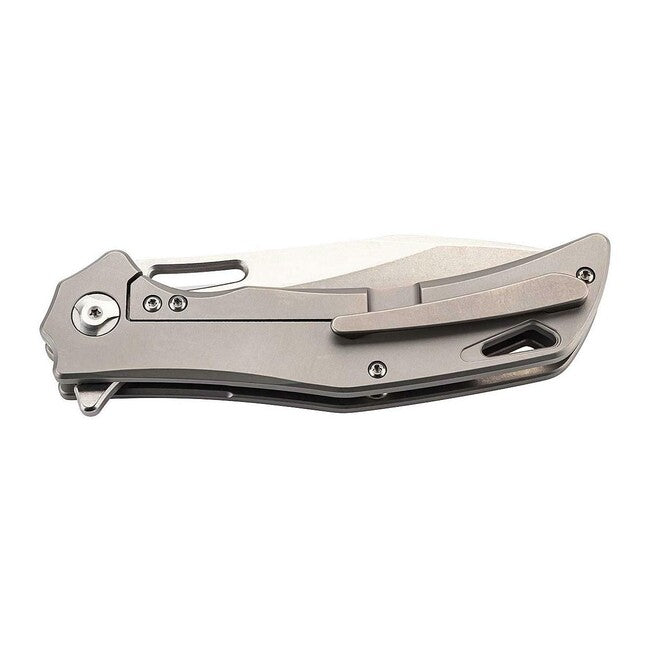 Herbertz Single-Handed Pocket Knife 9cm, Titanium