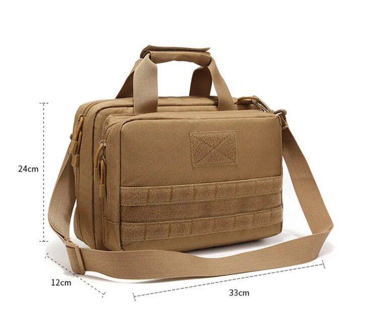 DRAGOWA Tactical Bolt Travel Bag, Coyote