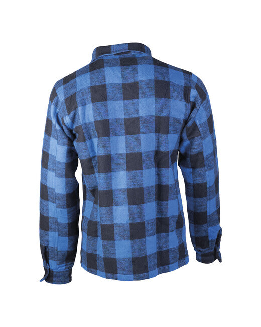 Mil-Tec Lumberjack Shirt, Blue/Black