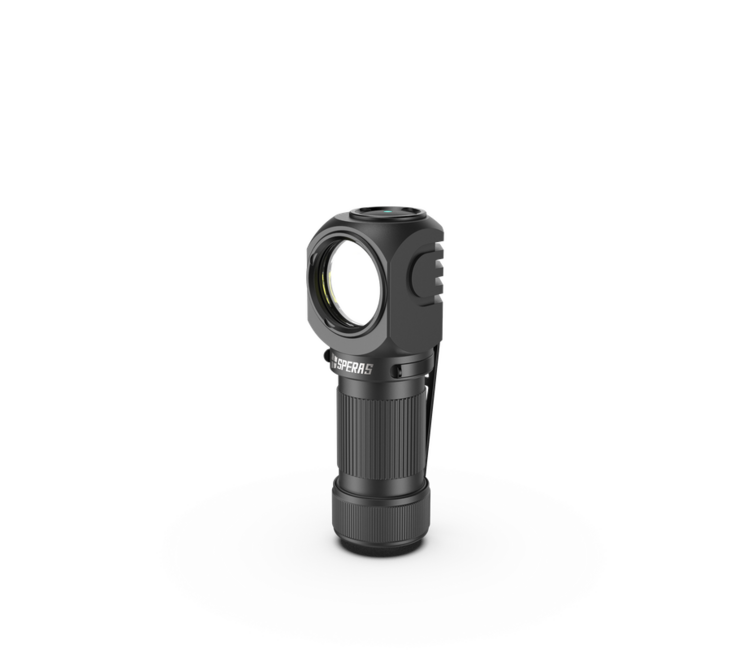 Speras SH16 Rechargeable Headlamp, Black