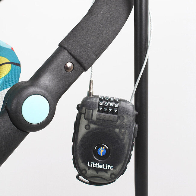 LittleLife Combination Lock with Retractable Cable