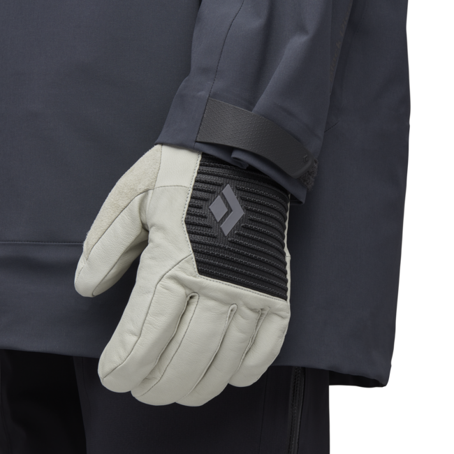 Black Diamond Session Knit Winter Gloves, Birch-Black