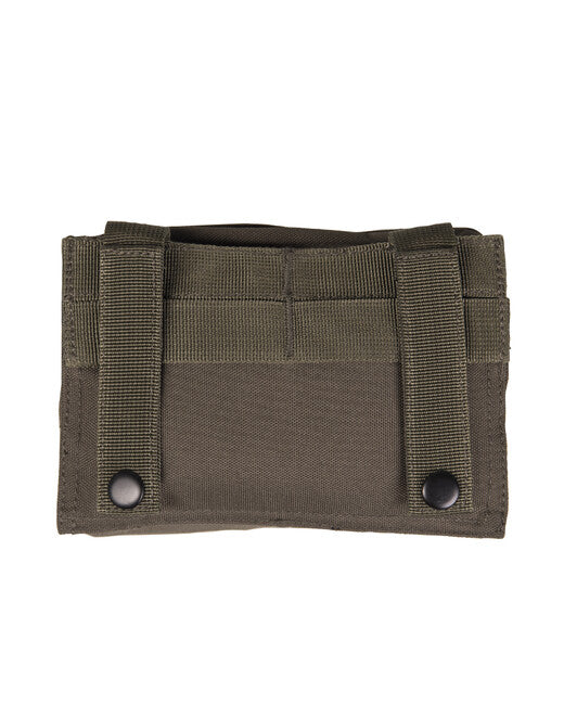 Mil-Tec Small Pouch LASER CUT Horizontal MOLLE Green