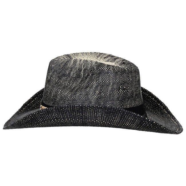 Fox Outdoor Texas Straw with Band, Black-Brown