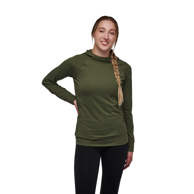 Black Diamond Alpenglow Women's Hoodie, Tundra