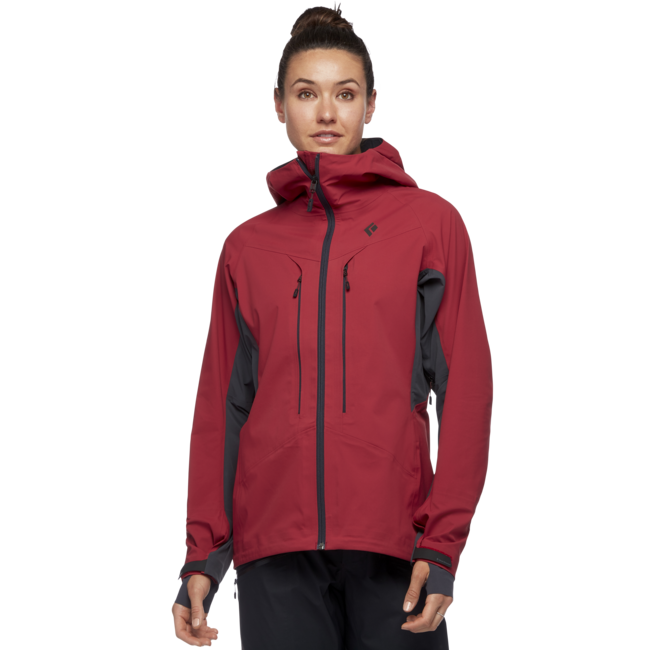 Black Diamond Women's Dawn Patrol Hybrid Shell, Wild Rose