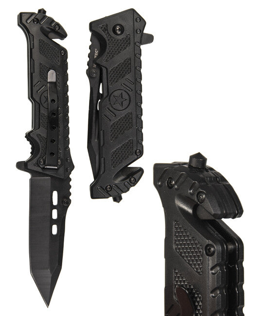 Mil-Tec STAR Knife, Black