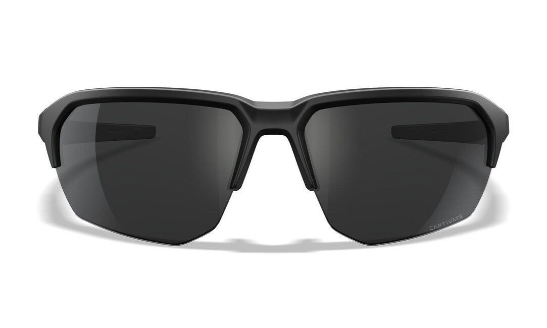 Wiley X Jackal Sunglasses, Captivate Grey/Matte Black