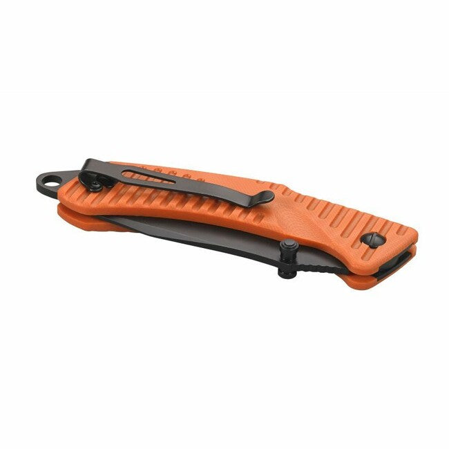 Eka Swede T9 Tactical Knife 9cm, Black/Orange, G10