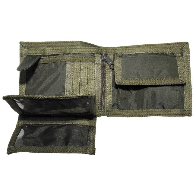 MFH Nylon Wallet, BW Camo