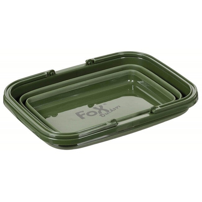 Fox Outdoor Folding Basket 9L, Olive