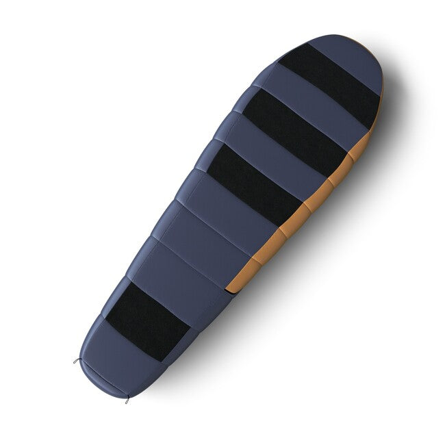 HUSKY Enjoy Long Sleeping Bag, Navy Blue Orange