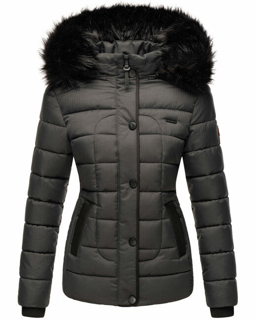 Marikoo Women's Winter Jacket with Hood Unique
