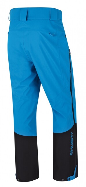 HUSKY Kippe Men's Hardshell Pants, Navy Blue/Black