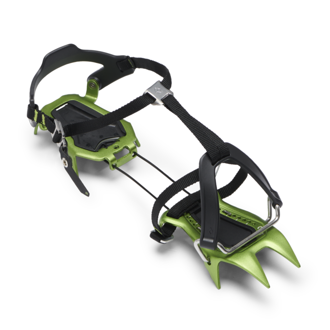 Black Diamond mačky Neve Strap Crampons, envy green