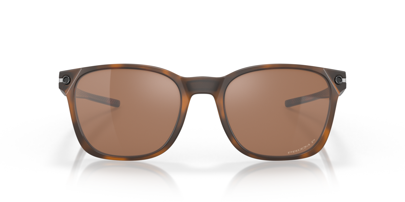 Oakley OJECTOR Sunglasses, Matte Brown Tortoise Frame, Prizm Tungsten Polarized Lenses, 55