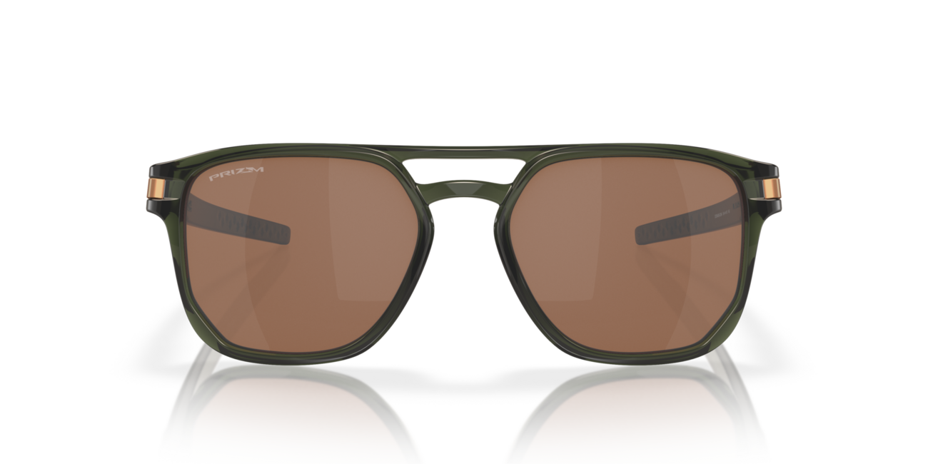 Oakley LATCH BETA Sunglasses, Olive Ink Frame, Prizm Tungsten Lenses, 54
