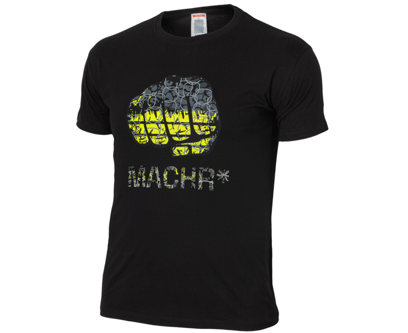 BENNON Predator T-shirt, Black/Green
