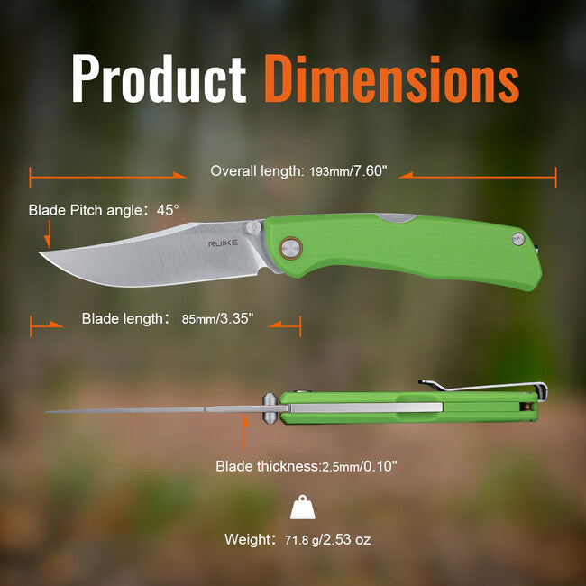 Ruike Knife P882, Black