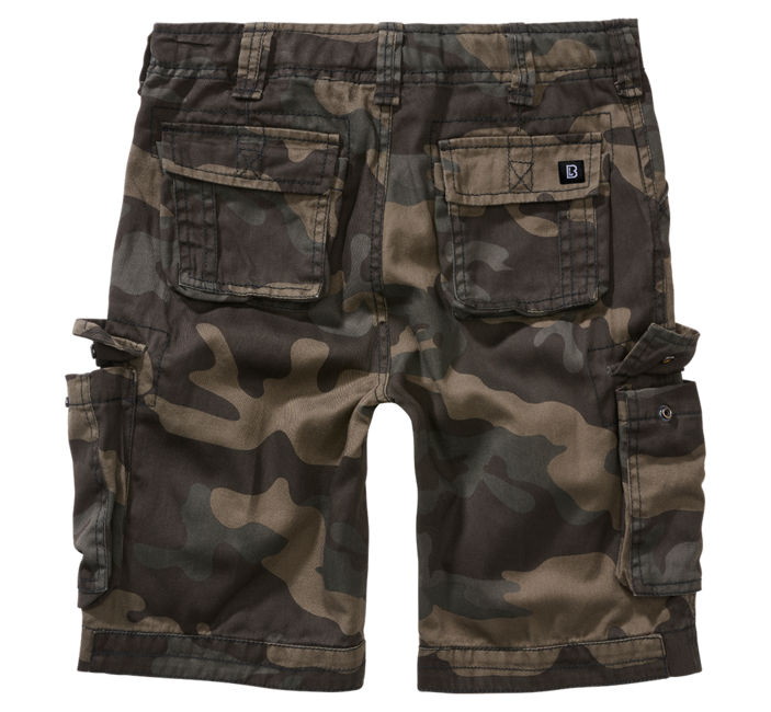 Brandit Urban Legend Children's Shorts, Dark Camo