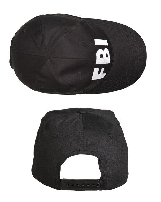 Mil-Tec Baseball Cap, Black FBI
