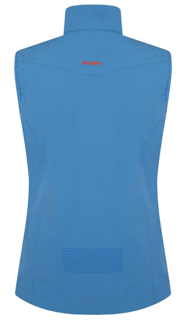 HUSKY Women's Softshell Vest Salien L, Light Blue