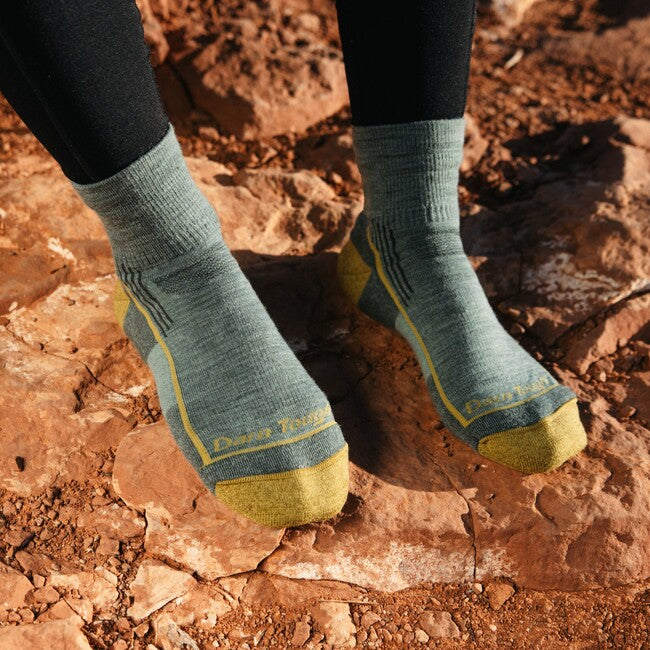 Darn Tough Hiker 1/4 Lightweight Cushioned Socks, Sage