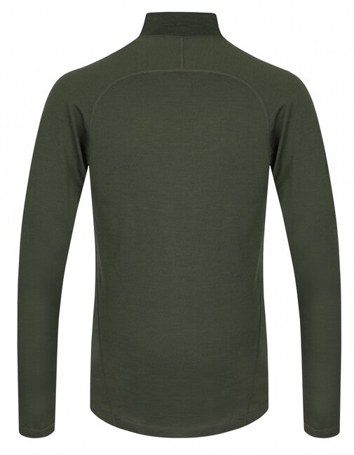 HUSKY Merow Zip M Men's Thermal T-Shirt with Zip, Green
